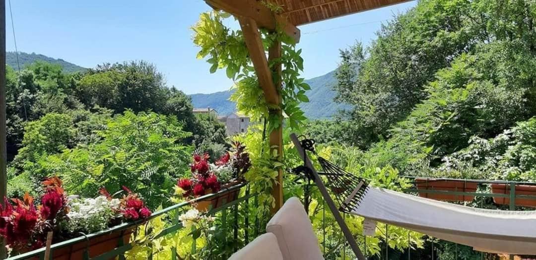 La Casa Rosa Di Segusino With Spa Jacuzzi In Garden Sequsino Eksteriør billede